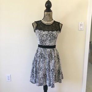 Black and White “Soprano” Dress